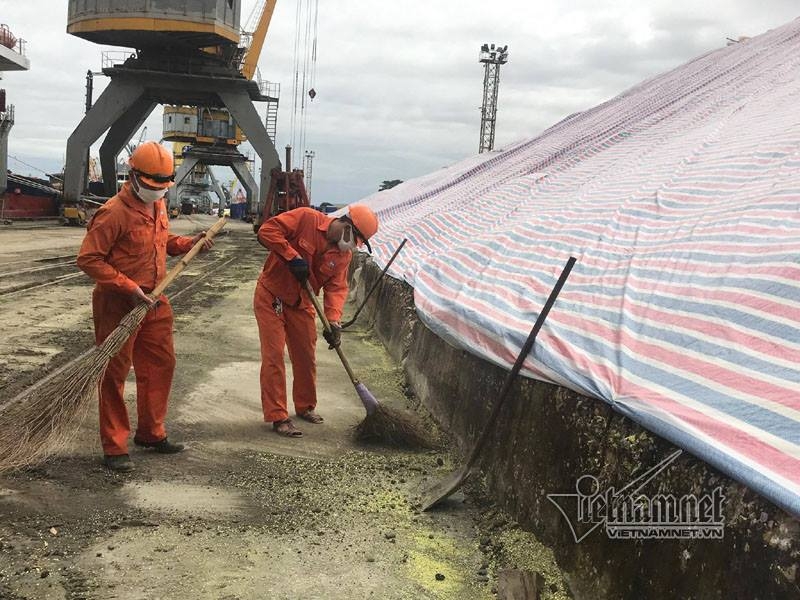 Lưu huỳnh, Thảm hoạ môi trường, Cảng Hải Phòng