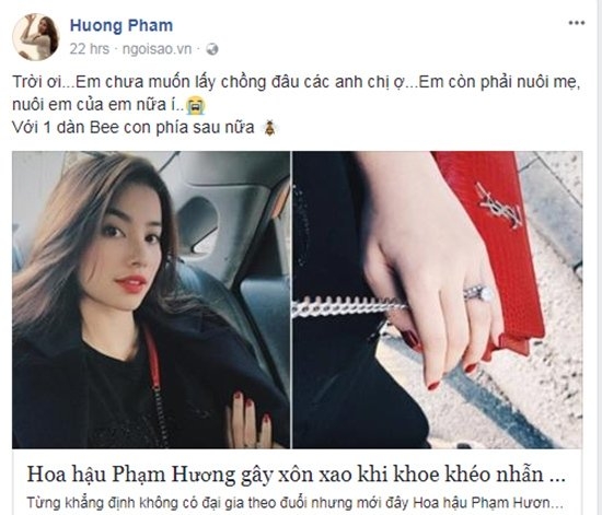 Hoa hậu Phạm Hương