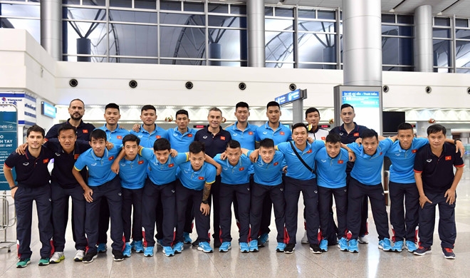 Tuyen futsal Viet Nam phan dau vao chung ket giai Dong Nam A hinh anh 1
