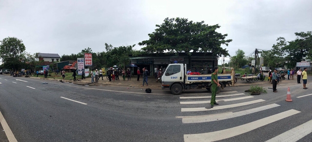 Hiện trường vụ tai nạn