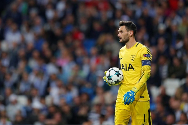 Hugo Lloris thi đấu tuyệt hay trong trận đấu với Real Madrid