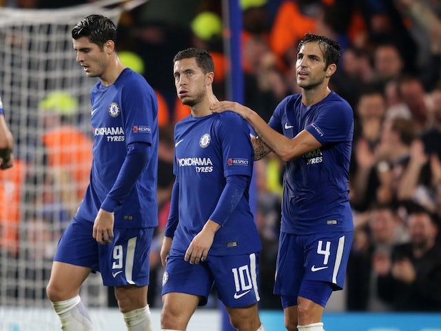 Hazard rực sáng trong trận đấu với AS Roma
