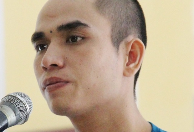 Thạch Sưa tại tòa. (Ảnh: CTV)