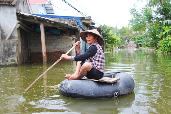 Mot tuan sau vo de, nguoi dan Chuong My cho… nuoc tu rut hinh anh 2