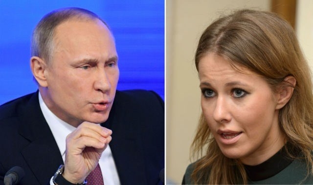 Ông Putin không loại trừ khả năng tổng thống tiếp theo của Nga là nữ, sau khi MC Ksenia Sobchak tuyên bố tranh cử. Ảnh: Wessex FM