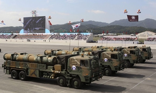 Hệ thống tên lửa Huynmoo-III của Hàn Quốc. Ảnh: Global Security.