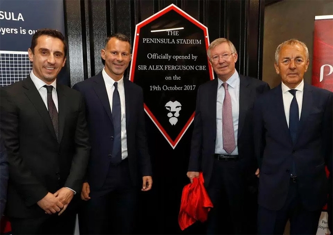 Ferguson hội ngộ Neville, Giggs và Scholes