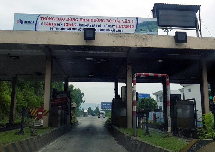 hầm Hải Vân, Đèo Cả, vết nứtn, hầm đường bộ