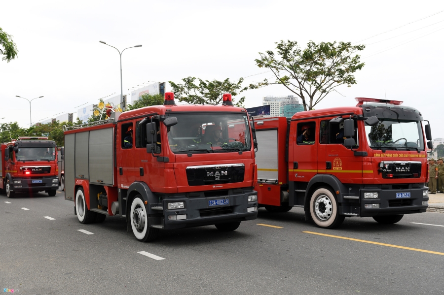 Dan xe dac chung tap luyen bao ve APEC hinh anh 14