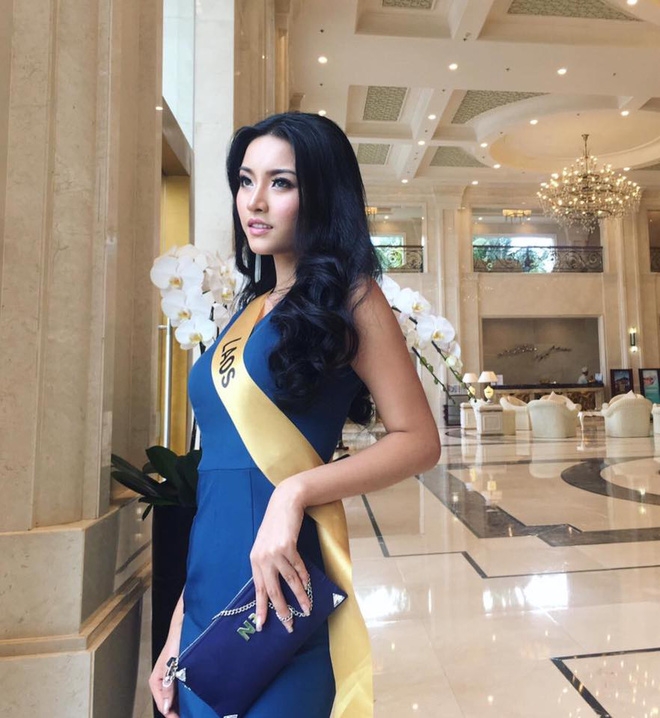 Huyền My giành vị trí vedette trên sân khấu đêm chung kết Hoa hậu Hòa bình 2017 - Ảnh 3.