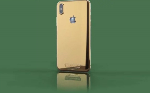Nhung chiec iPhone X sang chanh ma vang, kham kim cuong hinh anh 1
