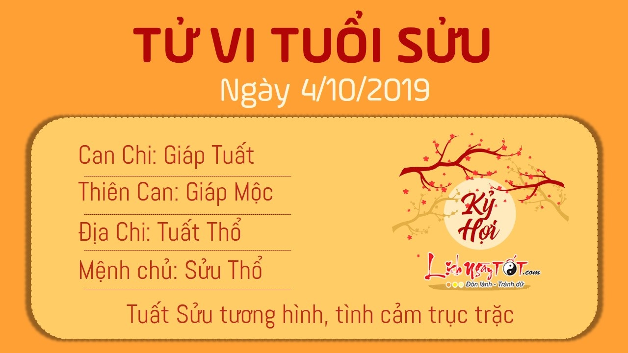 Tử vi thứ 6 ngày 4/10/2019 của 12 con giáp: Dần nhân duyên nở rộ, Mão tài lộc hư hao - 1