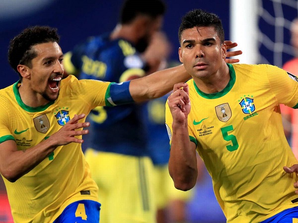 Casemiro ghi bàn phút bù giờ thứ 10 giúp Brazil thắng ngược Colombia - 2