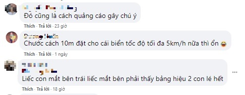 Đang đi thì bắt gặp tấm biển 'giảm tốc' khác thường, dừng lại mới phát hiện sự thật bất ngờ, dân tình khen ngợi đúng là quảng cáo 'đỉnh của chóp' - 1