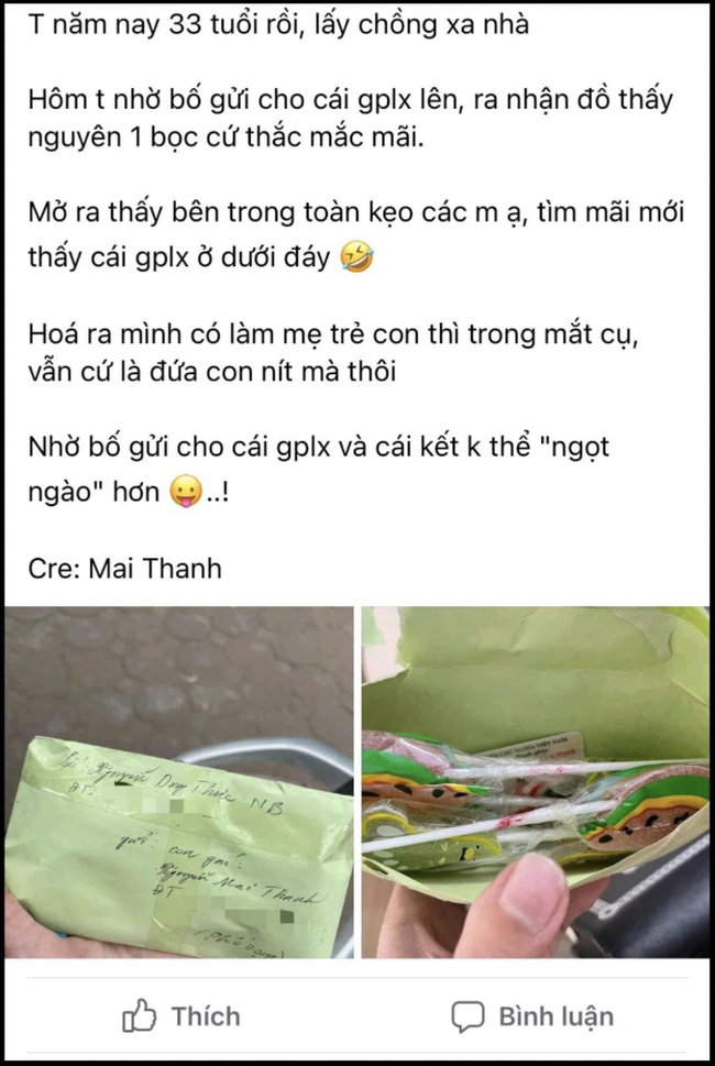 Quên giấy tờ ở quê nhờ bố gửi hộ, cô gái xúc động nghẹn ngào khi thấy thứ bên trong nhưng dân tình lại thi nhau 'dội nước lã': Đừng có mà ảo tưởng! Quên giấy tờ ở quê nhờ bố gửi hộ, cô gái xúc động nghẹn ngào khi thấy thứ bên trong nhưng dân tình lại thi nhau 'dội nước lã': Đừng có mà ảo tưởng!