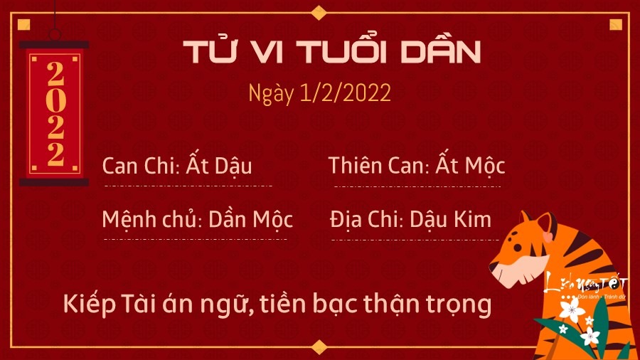 Tử vi thứ 3 ngày 01/02/2022 của 12 con giáp: Mùng 1 Tết Nhâm Dần, Ngọ có lộc từ phương xa - 2