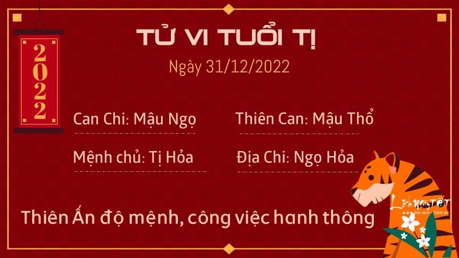 Tử vi thứ 7 ngày 31/12/2022 của 12 con giáp: Sửu vượng tiểu nhân, Tị công việc hanh thông - 5