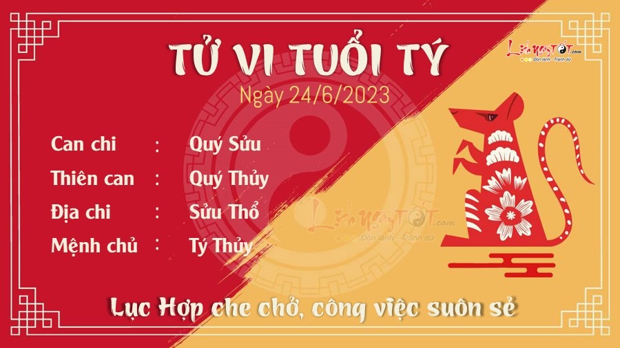 Tử vi thứ 7 ngày 24/06/2023 của 12 con giáp: Ngọ bị hãm hại, Dậu tình tiền song thu