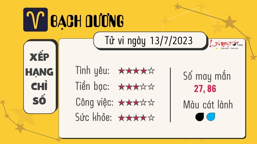 Tử vi 12 cung hoàng đạo thứ 5 ngày 13/7/2023: Song Ngư vui vẻ, Bảo Bình khủng hoảng