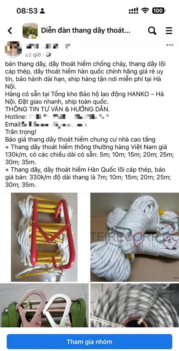 'Loạn' giá đồ cứu hoả sau vụ cháy chung cư mini - 5