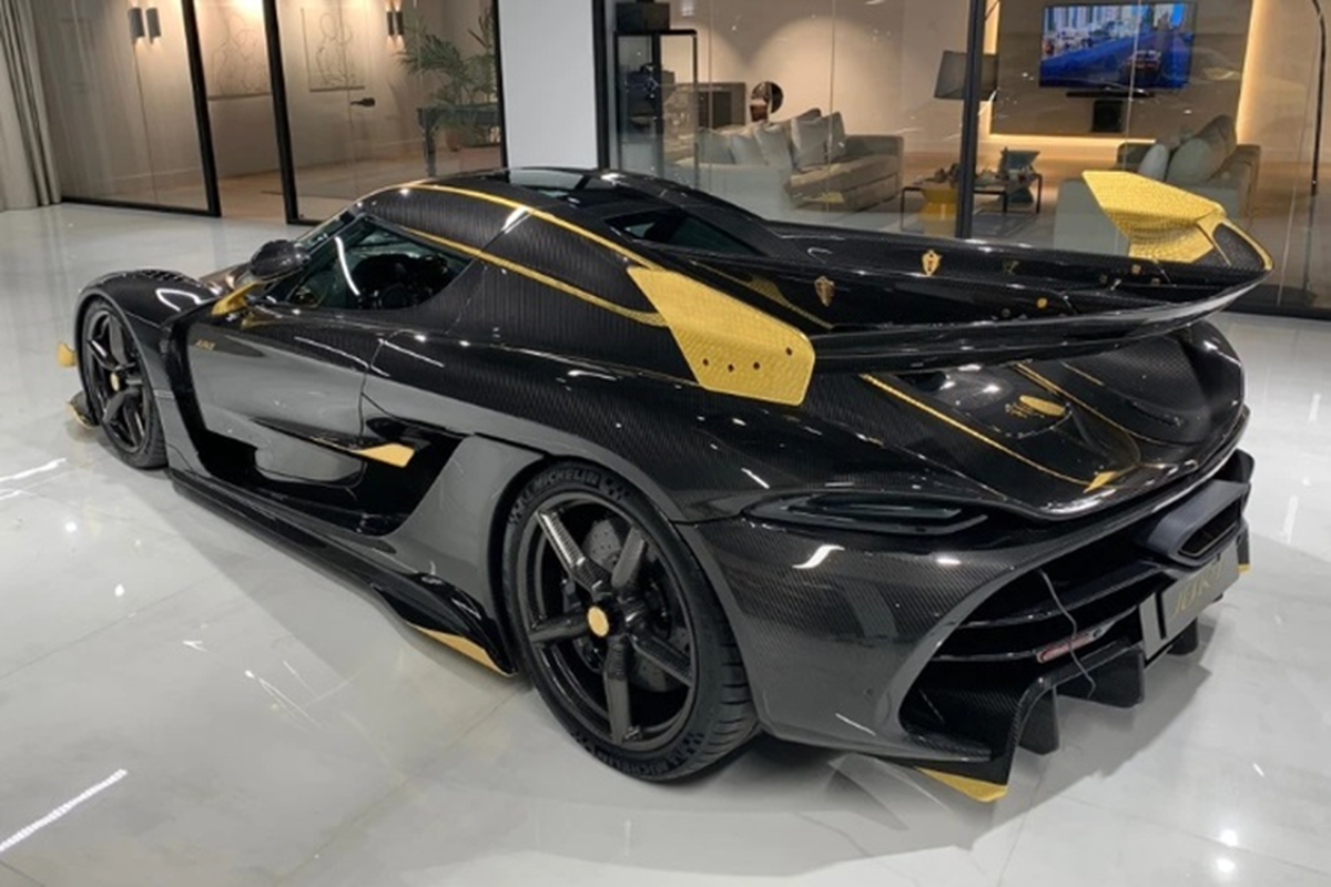 Cận cảnh Koenigsegg Jesko Odin dát vàng hơn 80 tỷ, độc nhất thế giới - 5