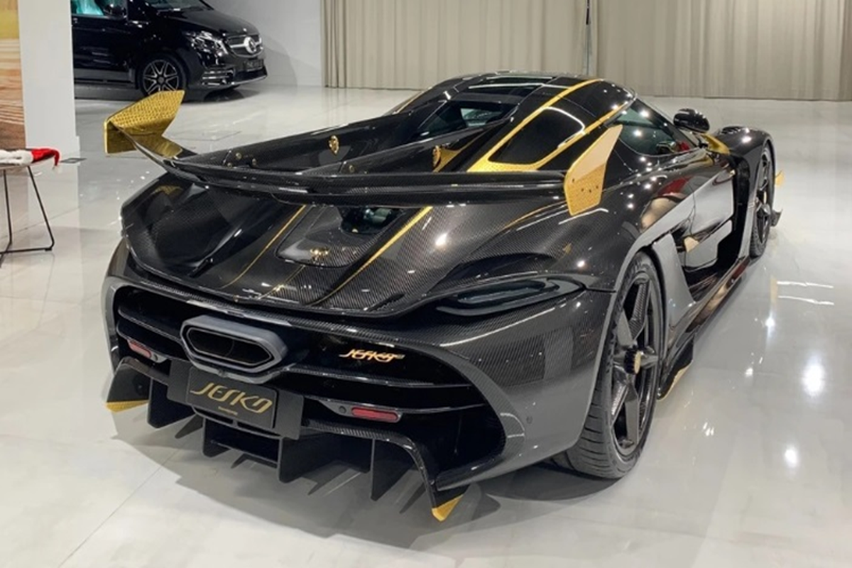 Cận cảnh Koenigsegg Jesko Odin dát vàng hơn 80 tỷ, độc nhất thế giới - 6