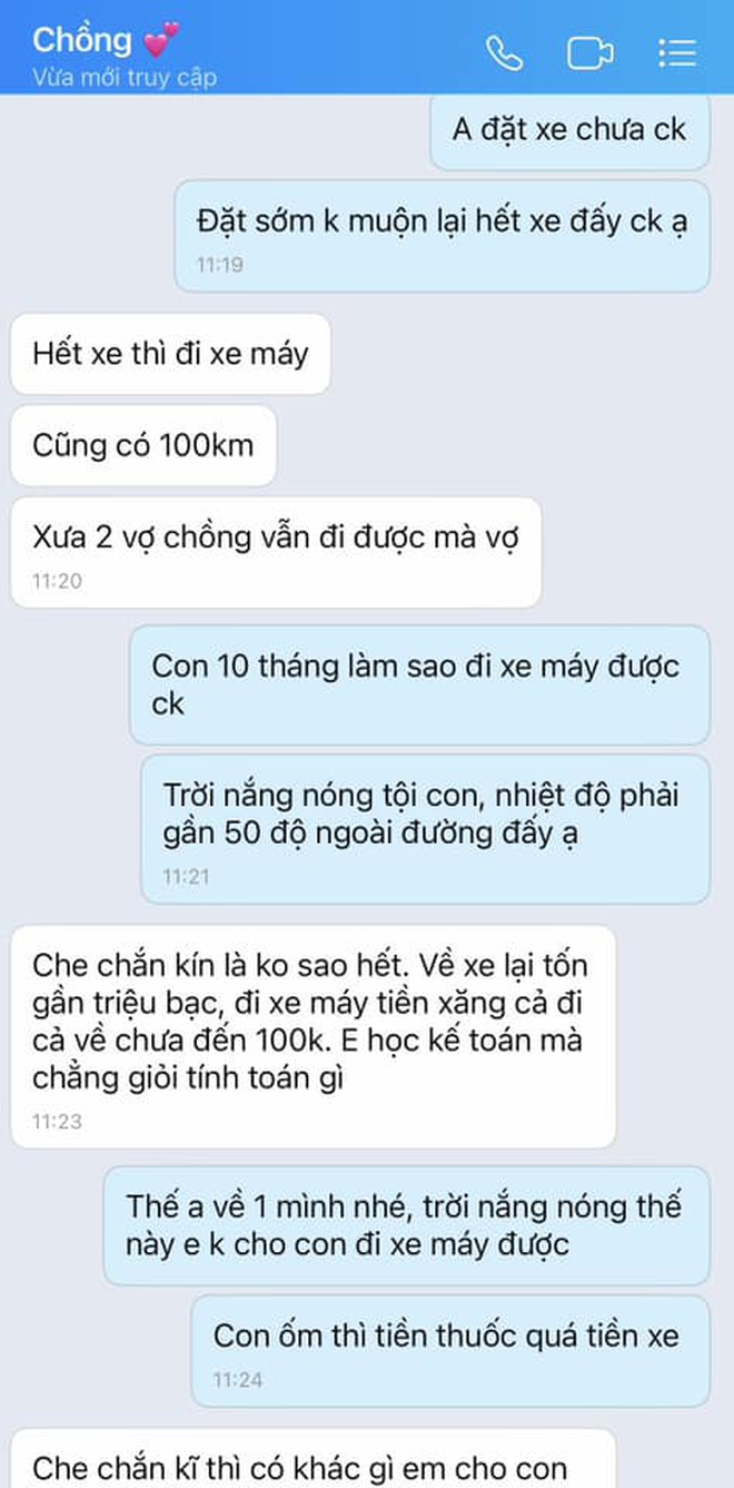 Nắng nóng đỉnh điểm, vợ muốn đưa con về quê xa 100km bằng taxi nhưng chồng phản đối, nhất quyết đòi đi xe máy - 1