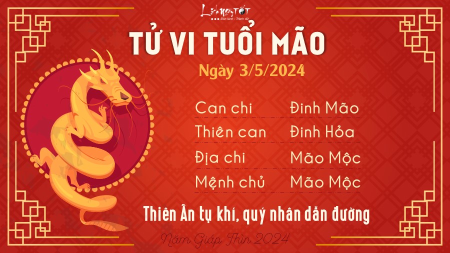 Tử vi thứ 6 ngày 3/5/2024 của 12 con giáp: Ngọ trục trặc, Mão tiến triển tốt - 3