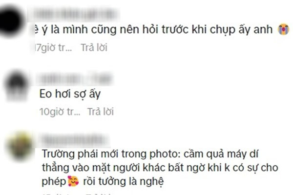 Thanh niên cầm máy ảnh dí sát mặt người đi đường gây tranh cãi: Nghệ thuật hay thô lỗ? Người trong cuộc nói gì? - 3