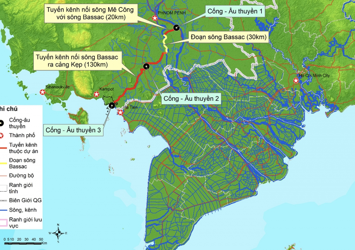 Việt Nam mong muốn cùng Campuchia nghiên cứu tác động của kênh đào Funan Techo - 1