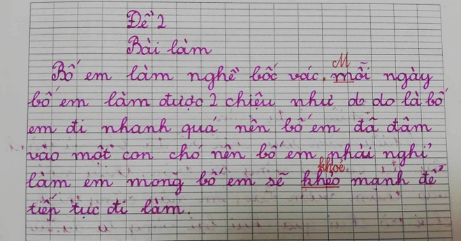 Bài văn miêu tả nghề của bố gây bão mạng, nguyên nhân khiến cả gia đình lâm vào cảnh 'bi đát' hóa ra là tại một... chú chó Bài văn miêu tả nghề của bố gây bão mạng, nguyên nhân khiến cả gia đình lâm vào cảnh 'bi đát' hóa ra là tại một... chú chó