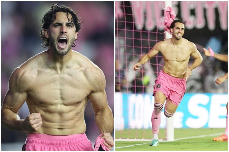 Cầu thủ giàu hơn cả Messi khoe body như &quot;quái vật&quot; trên sân cỏ gây xôn xao MXH