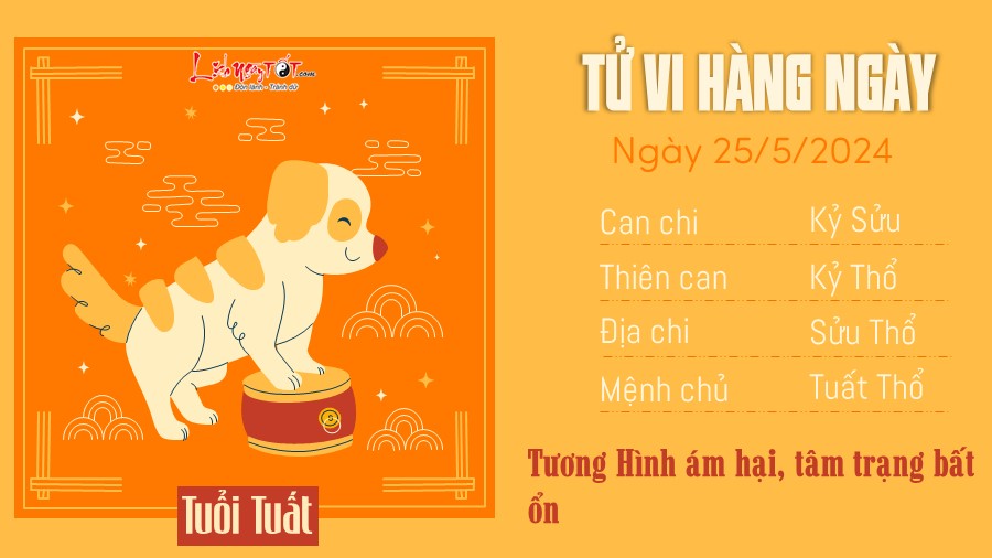 Tử vi thứ 7 ngày 25/5/2024 của 12 con giáp: Dần may mắn, Mùi bận rộn - 10