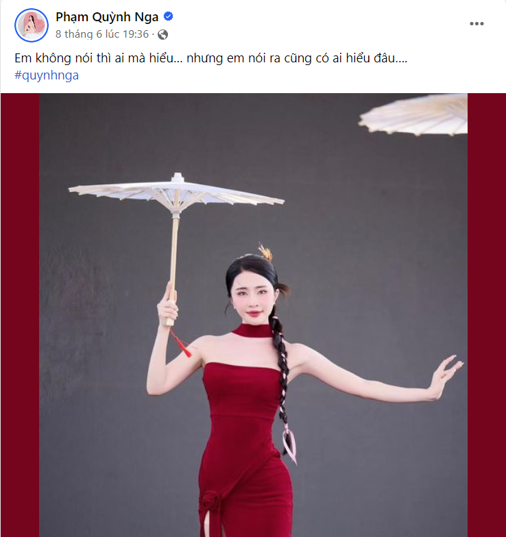 'Cá sấu chúa' Quỳnh Nga liên tiếp chia sẻ ẩn ý, tâm trạng buồn bã, liệu có liên quan đến người yêu tin đồn? - 3