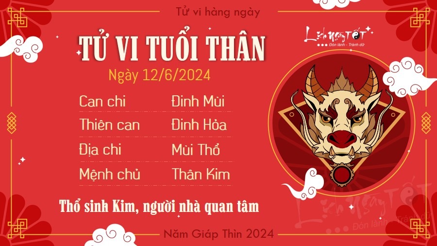 Tử vi 12 con giáp hôm nay - thứ 4 ngày 12/06/2024: Sửu công việc trục trặc, Dậu phát tài bất ngờ - 8