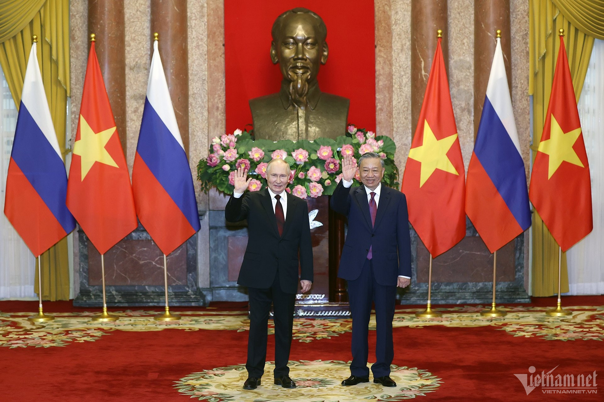Chủ tịch nước Tô Lâm chủ trì lễ đón Tổng thống Nga Putin - 2