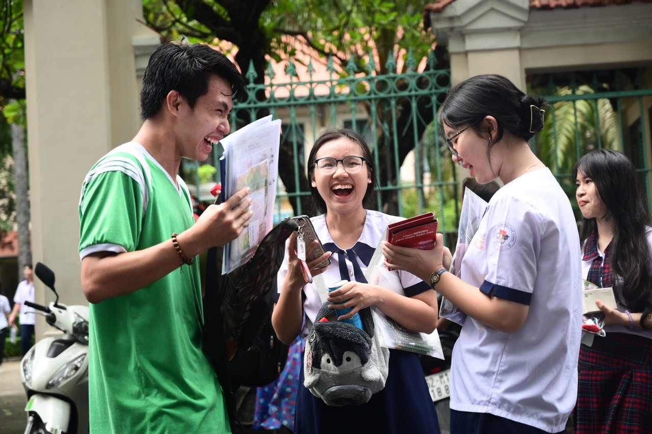 Thí sinh dự thi tốt nghiệp 2024. Ảnh: Nguyễn Huế