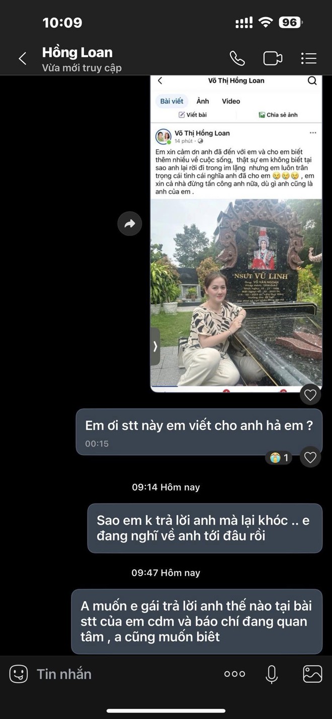 NSƯT Vũ Luân nhắn con gái cố nghệ sĩ Vũ Linh: Nếu em có bằng chứng, anh sẽ quỳ xuống trước mặt em tạ lỗi - 1 NSƯT Vũ Luân nhắn con gái cố nghệ sĩ Vũ Linh: Nếu em có bằng chứng, anh sẽ quỳ xuống trước mặt em tạ lỗi - 1