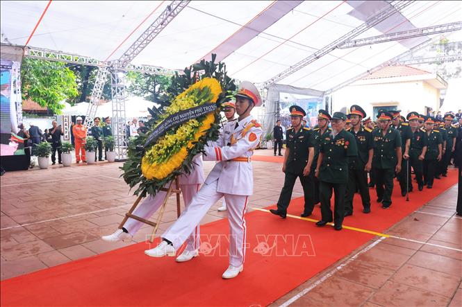 Quốc tang Tổng Bí thư Nguyễn Phú Trọng: Lễ viếng tại xã Đông Hội, huyện Đông Anh - 3