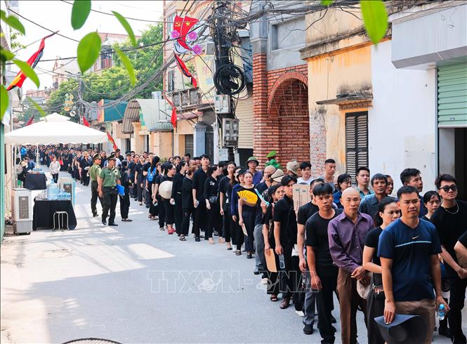 Lễ viếng Tổng Bí thư Nguyễn Phú Trọng, sáng 26/7 - 14