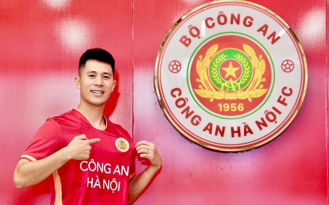 Đình Trọng chính thức gia nhập CLB Công an Hà Nội