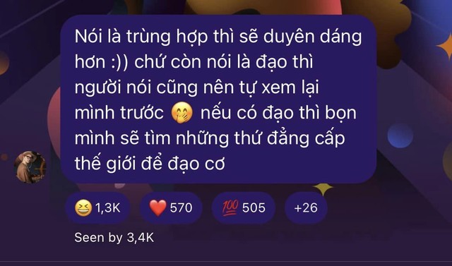 Chia sẻ cực gắt từ Hà Lê.