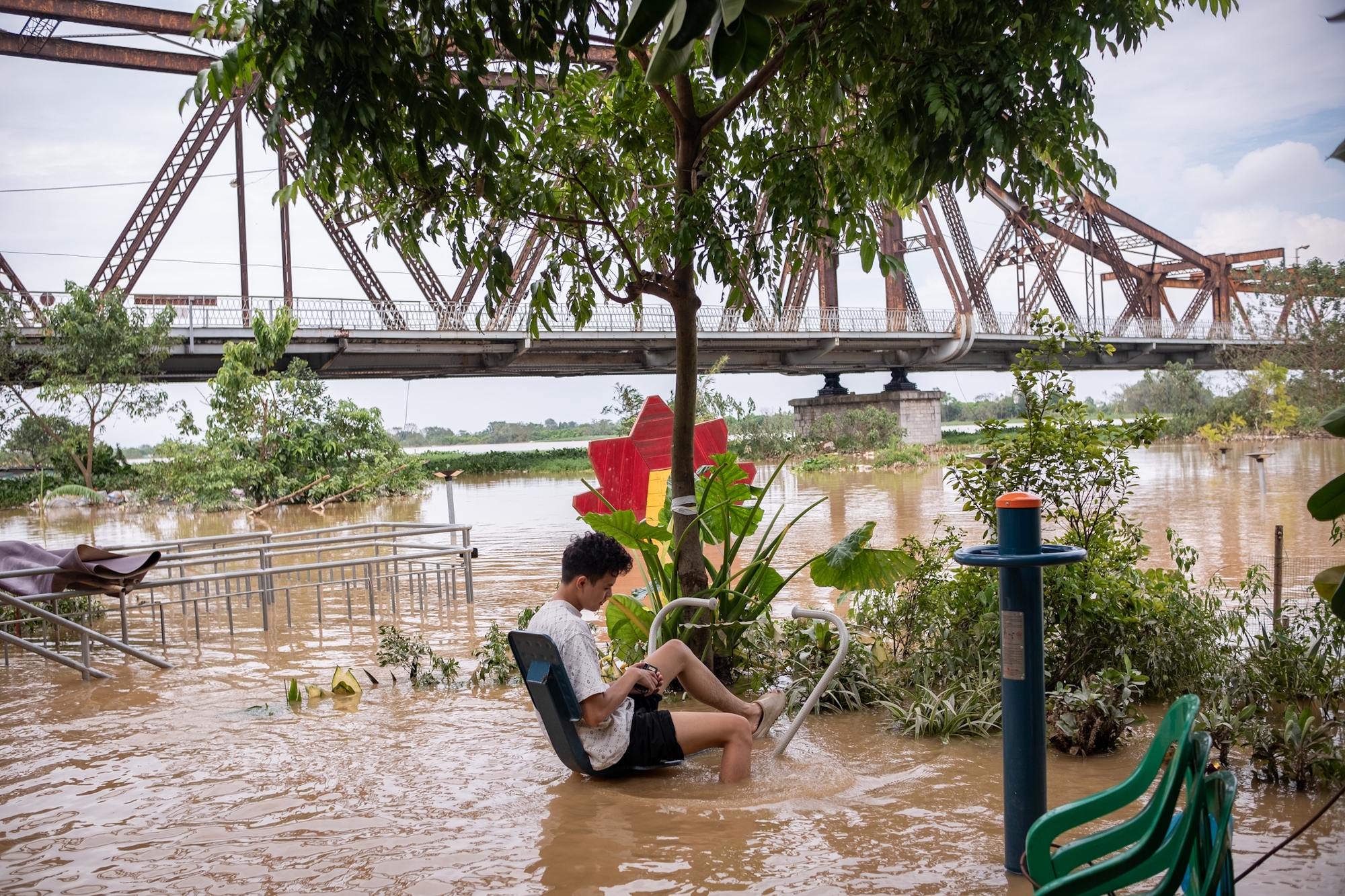 Hà Nội: Cuộc sống của người dân Phúc Tân sau 1 ngày chạy lũ - 18