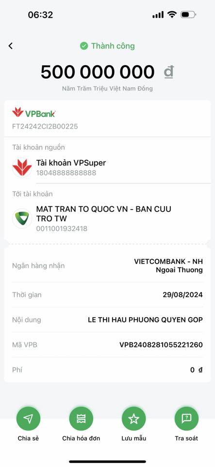 Bị dân mạng tố phông bạt, Phương Lê tung sao kê: 'Đưa bằng chứng, tôi sẽ chuyển gấp 10 lần' - 1