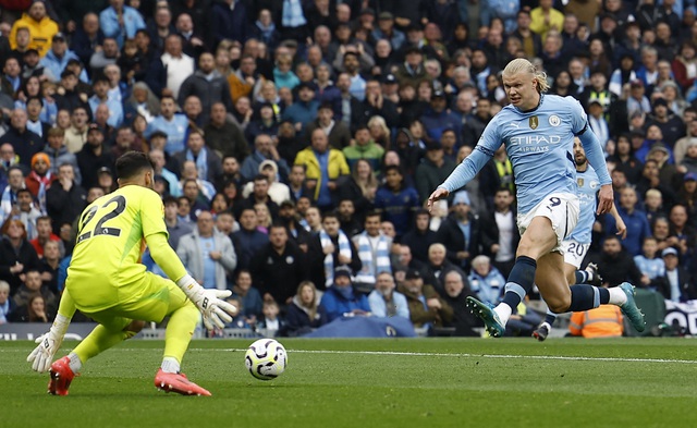 Haaland cán mốc 100 bàn, Man City thoát hiểm phút 90+8 Haaland cán mốc 100 bàn, Man City thoát hiểm phút 90+8