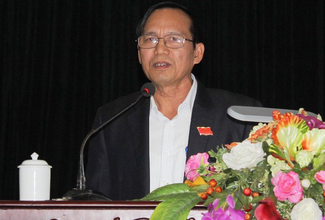 Ông Trần Văn Công, nguyên Chủ tịch UBND huyện Quảng Xương (Ảnh: Kinh tế Đô thị).