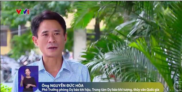 Ông Nguyễn Đức Hoà chia sẻ trên VTV