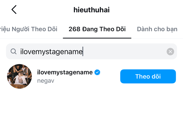HIEUTHUHAI đã bỏ theo dõi Negav? - 3 HIEUTHUHAI đã bỏ theo dõi Negav? - 3