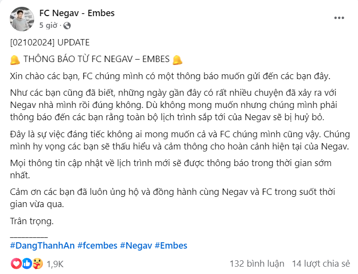 Để lộ hình ảnh riêng tư của Negav, 1 cửa hàng phải lên tiếng xin lỗi? - 3