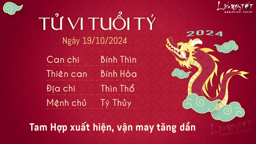 Tử vi thứ 7 ngày 19/10/2024 của 12 con giáp: Sửu vất vả, Mùi bảo thủ
